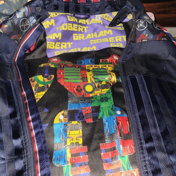 Robert Graham Colorful Robot Jacket - Picture 1 of 7